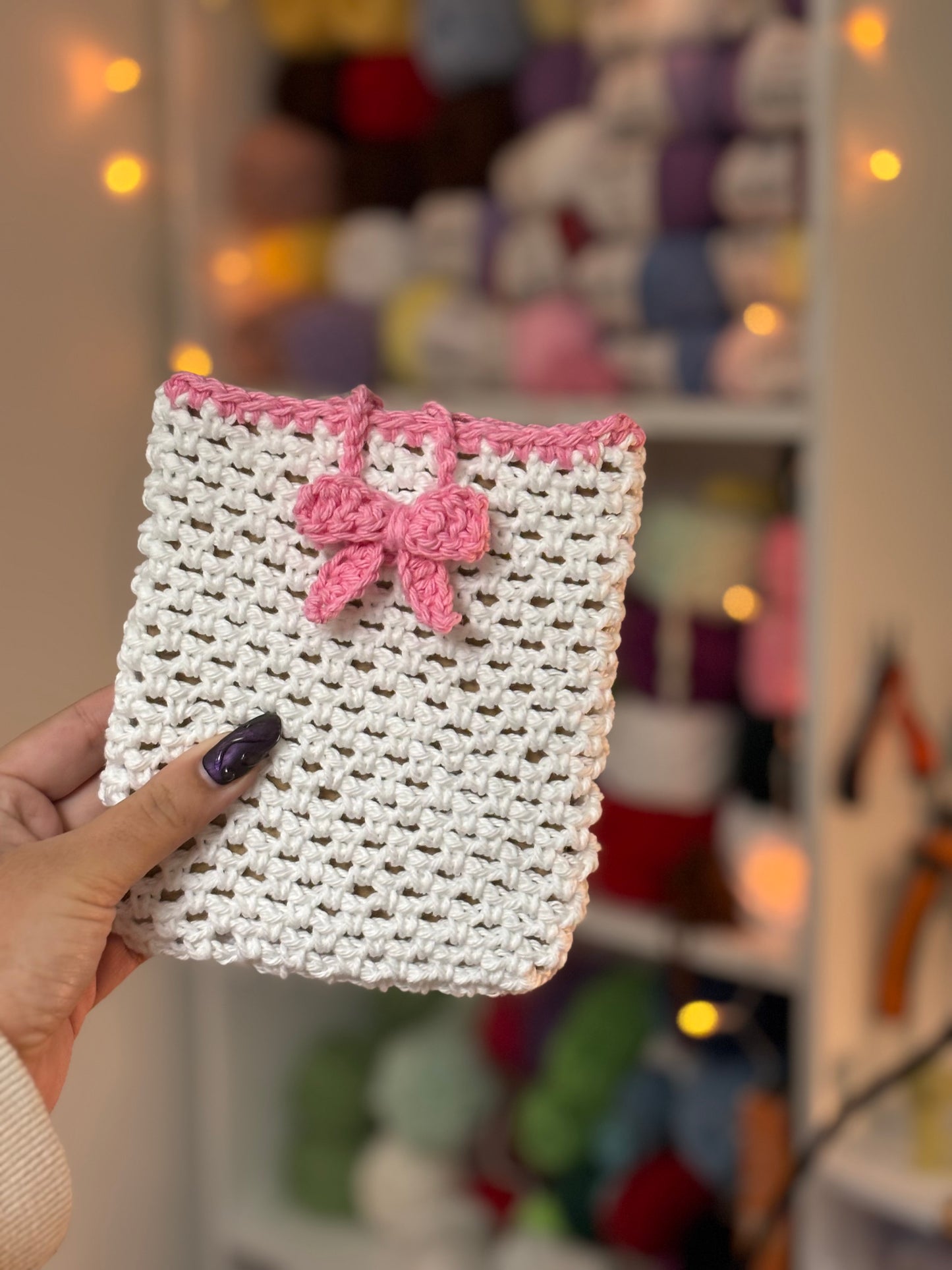 Kindle/kobo sleeve - pink bow